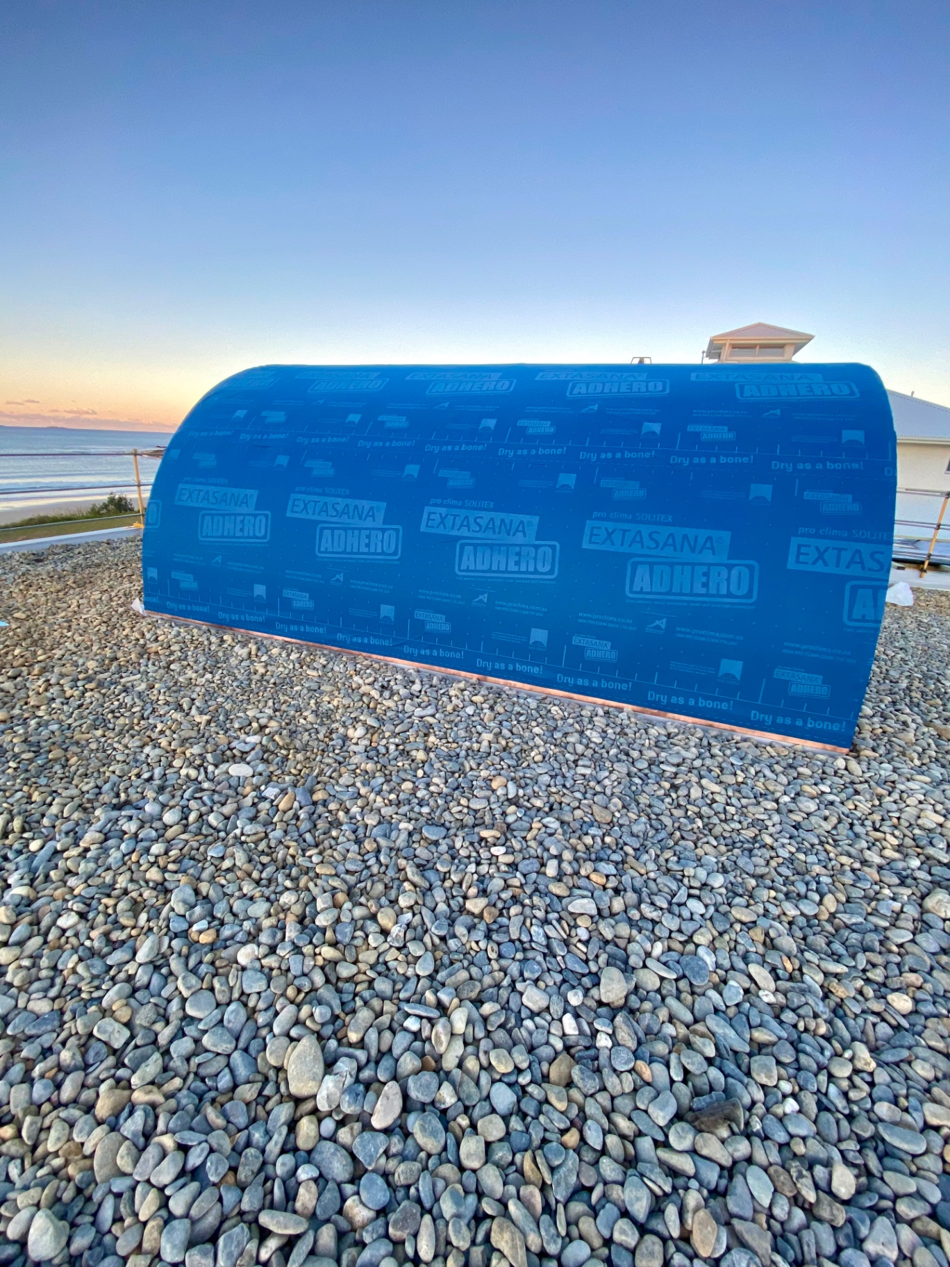 Arrawarra Headland — Coastal Installation — Install in progress in Arrawarra Headland, NSW