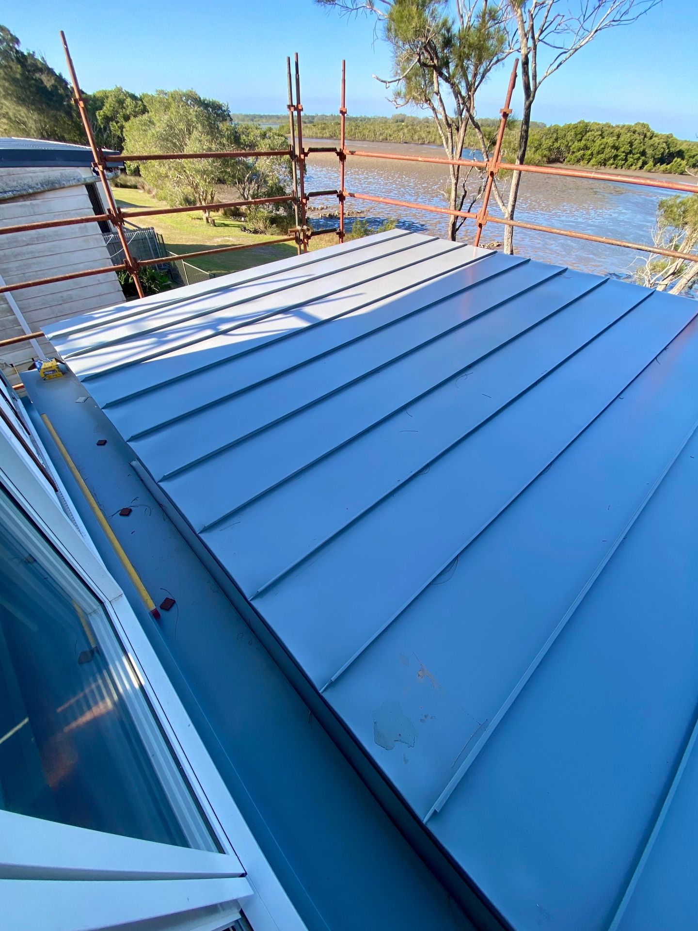 Urunga Riverside Residence — Standing seam roof in Urunga, NSW